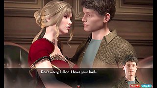 Gloved and masked fun in animated hentai adventure