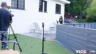 VLog XXX featuring Phoebe Kalib and Robby Apples's bts porn