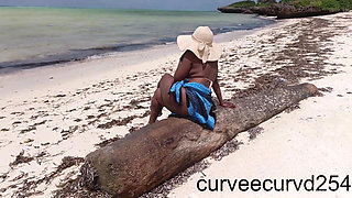 Extreme Flashing at the Beach. Made My Uber Driver Play with My Clit Till I Squirt