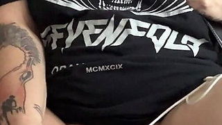 Belt Around Neck and Pussy Pumishment for My Daddy’s Sub