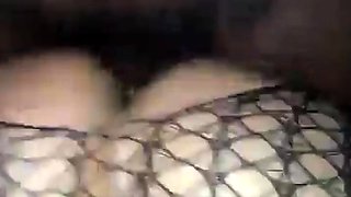 Crossdresser Takes on a Big Black Cock