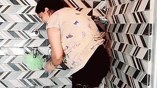 Puja Bhabhi Bathroom Scene Desi Wife