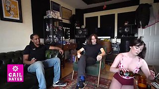 Amateur Homemade Slut Gail Bates Shared by Husband for BBC - Big Natural Tits PAWG Fucked Hard