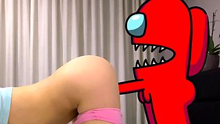 Among Us Futa Impostor Fuck My Step Sis   Animation   USB