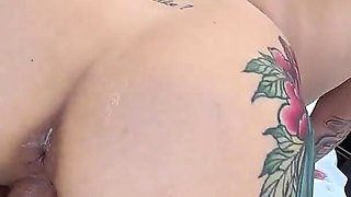 Creampie to Get the Gamping Employee Pregnant, Her Pink Pussy Drips My Milk