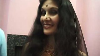 Indian Honey Strips And Sucks Cock!