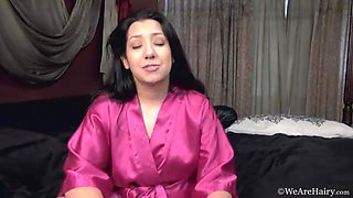 Stacie Rose masturbates in bed to orgasm - WeAreHairy