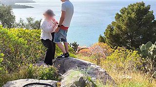 Hot Hiking Sex with Big Booty PAWG - Outdoor Public Fuck in 4K
