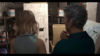 Steamy public exhibitionism with a touch of hentai and cougars