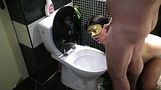Slave Slut Mouth Served as a Toilet