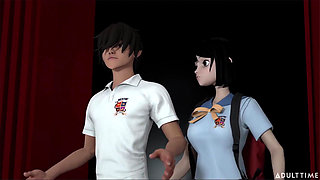 Hentai Sex College Episode 1 - Uncensored Hentai Creampie! Everyone Was Watching!