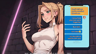My New Girlfriend Taboo Hentai Game Ep.63 Two Step Sisters Taking Care of a Huge BBC in the Club Toilet!
