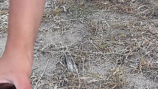 A Compilation of Public Pissing and Creampies in Nature! Road Trip! POV!