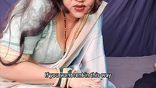 Sucked the Landlord's Dick and Made Him Ejaculate in Exchange for Rent