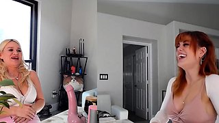 Blonde amateur MILF pov toys fingering shaved cunt