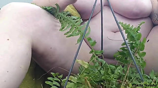 Stepmom makes video for stepson's friend teaching gardening part 01