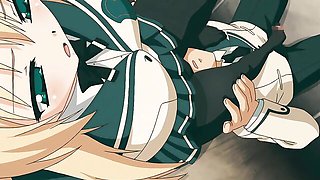 Cowgirl scene with voluptuous goomah from Hentai PD