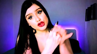 Miss Winter White - Middle Finger Dicklet Loser JOI