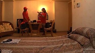 Japanese Aunt Hotel Massage - Overnight Steamy Encounter
