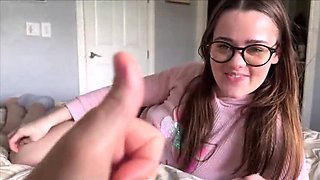 Nerdy Teen Stepsis Gets Squirt Lessons from Big Dick Brother