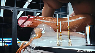 Zora and Sora Hardcore Fucking with Monster Cock 3D Hentai Animation