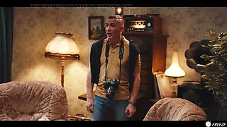 French Brunette with Huge Fake Tits Gets Her Nipples Sucked in Time Stop Hypno Sex