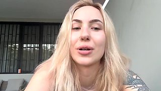 Bella Mur & Polly Yangs Gloryhole First Time Sex Vlog - Asian Teen Blowjob Outdoor