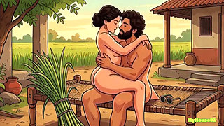 Dr Srivalli Bhabi Comes house of Pushpa Bhai and Outdoor sex cartoon India