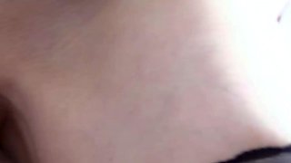Mature Blonde Dominates Bald Man