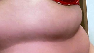 Red Bikini Strip Tease Karla Lane