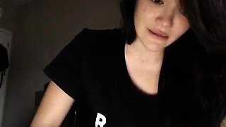 Sexy teen ebony solo toy masturbation