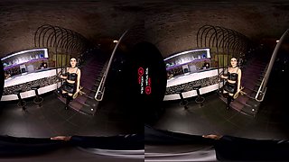 Filthy Dog; Hot Brunette Pornstar Dominates You And Demands Anal Sex