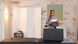 April Olsen and Casey Calvert end up eating pussy and CUMMING