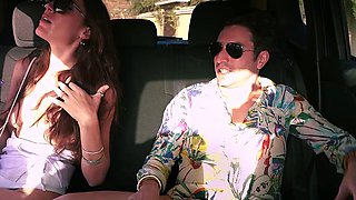 Tera amateur brunette girl public posing