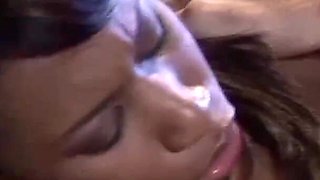 Exotic ebony getting fucked hard