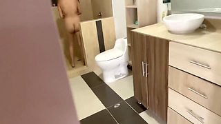 My Shy Stepsister Catches Me Watching Her In The Shower And I End Up Putting My Hard, Rich Penis