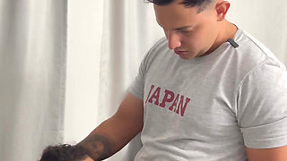 I fucked at home his cock is very big