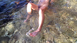 Swimming Naked in Cyprus