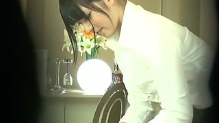 Sexy Babe Japanese Hot Massage To Businessman