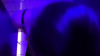 Big-Titted Amateur Teen Gives a POV Blowjob in a Nightclub T