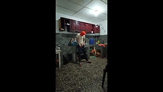 The Stepcousin Lifts It up Without Touching It