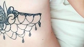 Small tit girl loves to masturbate