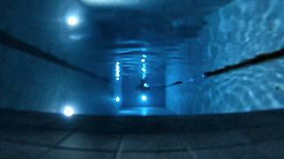 Underwater Night Swim