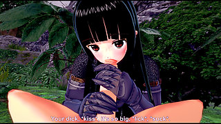 A woman hiding her beauty seduces me into fucking her in the woods - Soma Seals Chapter 2