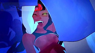 Uncensored animated BDSM fun with Mixhent