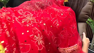 Curvy Euro PAWG wearing traditional Indian costume delivers fantastic POV