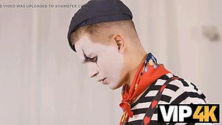 Aubrey Black's massive tits bounce as she gets pounded in Pantomime Fuck