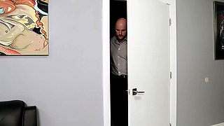 Hot Office MILF Seduced Into Anal By Her Well Hung Boss -