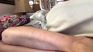 Step Aunt Ann Wakes Me up with Mature Moaning Footjob JOI