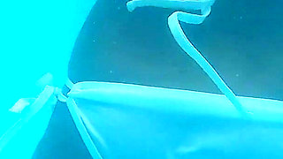 Indian Desi Couple Hot Moments at Hotel Swimming Pool